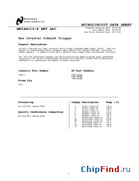 Datasheet 54AC14 производства National Semiconductor